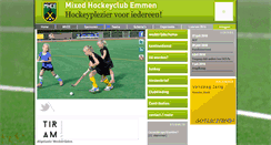 Desktop Screenshot of hockeyclub-emmen.nl